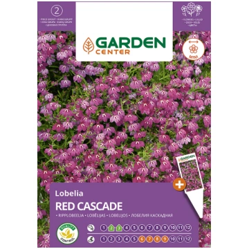 Sēklas Garden Center lobēlijas RED CASCADE, 0.1 g