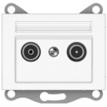 Vilma Radio+TV ligzda gala, TVL-02-02ww balts XP50