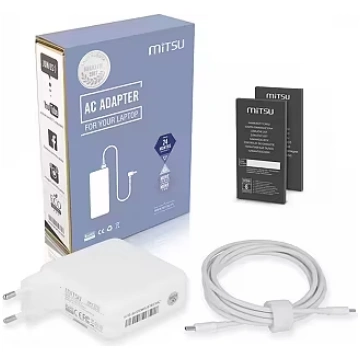 Mitsu Laptop charger power supply 87W USB-C 5V-9V-