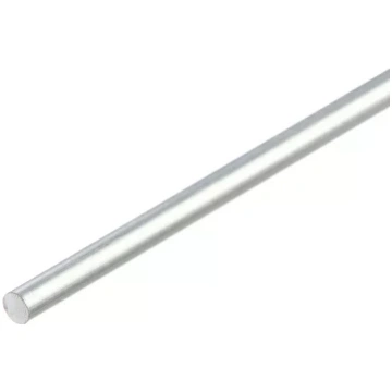 Profils alumīnija 10mm 2m sudraba apaļstienis