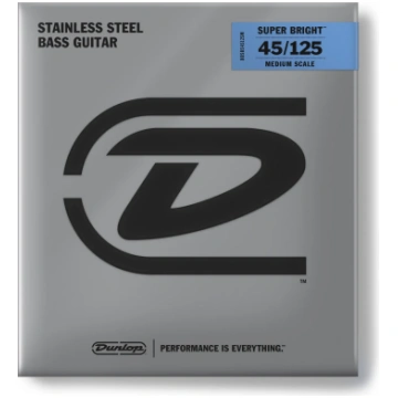 DBSBS45125M SUPER BRIGHT STEEL MEDIUM SCALE BASS S