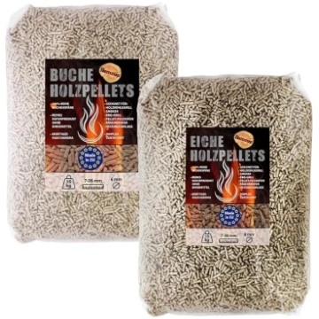15 kg ozolkoka granulas + 15 kg dižskābarža granul