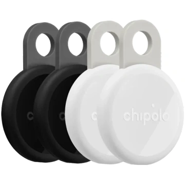 Chipolo LOOP Black/White 4-Pack