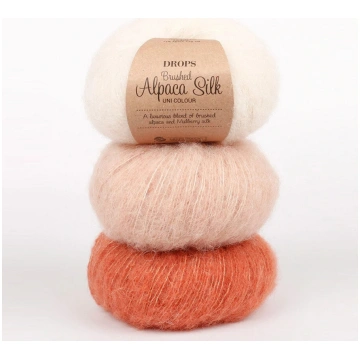 DROPS Brushed Alpaca Silk alpakas vilna