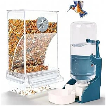 Automatic Feeder Birds and Water Dispenser, Bird C