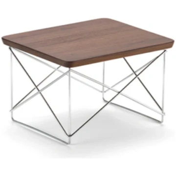 Occasional Table LTR top in noce americano massell