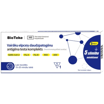 Antigēnu tests - komplekts (5in1) - SARS-CoV-2, gr