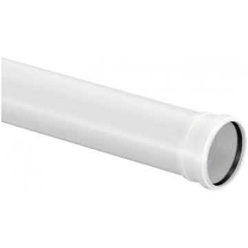 Uponor Decibel caurule DN 75 1m, 1000197