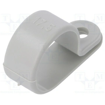 Fixing clamp; Cable P-clips; Øbundle : 17.5mm; W: 