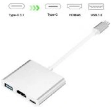iLike HD1 3in1 USB-C Type-C Plug to HDMI 4K / USB 