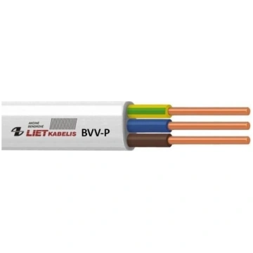 CABLE BVV-P 3X2.5 WHITE 100M No name