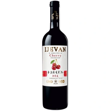 Ijevan Ķiršu pussaldais sarkanvīns 0.75l 12%