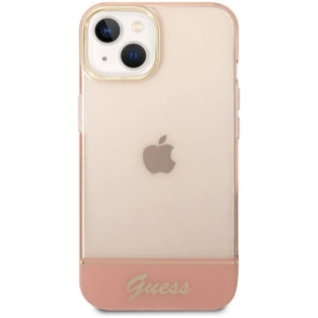 Guess PC/TPU Camera Outline Translucent Case for i