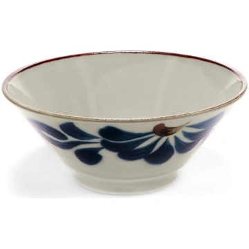 Zila/bēša porcelāna ramen zupas bļodiņa 900 ml Flo