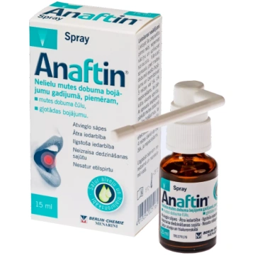 ANAFTIN Spray aerosols, 15 ml