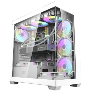 Darkflash Computer case DS900 (white) DS900White