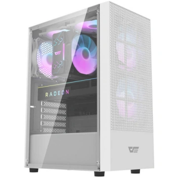 Darkflash A290 computer case + 3 fans (white) A290