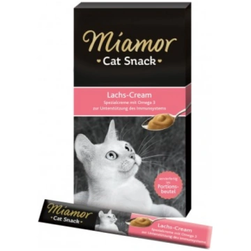 Miamor Lasch Cream gardums kaķiem ar lasi un Omega