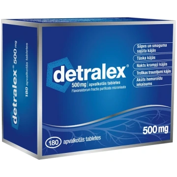 Detralex 500 mg tabletes, 180 gb