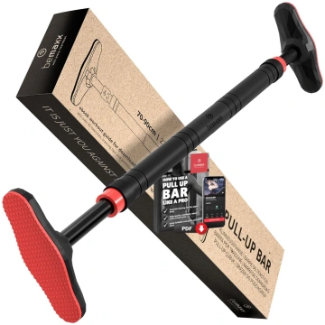 BeMaxx Pull-up bar for door frames without screws/
