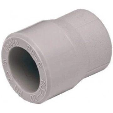 Plastmasas mufe-redukcija d50*32, pelēka FV Plast