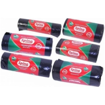 Atkritumu maisi LDPE, 55x72cm, 35l, 33 mic,10gab.,