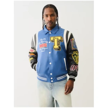 Men's Pu Faux Leather Jacket