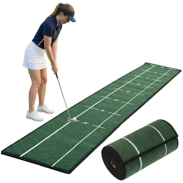 Golfs Putting Mat: Ieliekamais izlīdzināšanas pakl