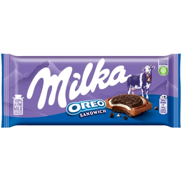 Milka šokolāde Sandwich Oreo, 92g
