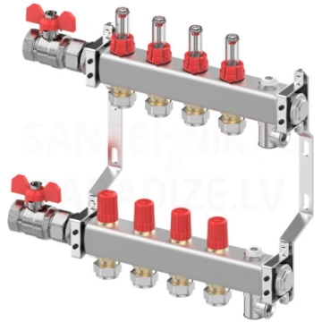 Danfoss SSM- 4F nerūsējošā tērauda grīdas apkures 
