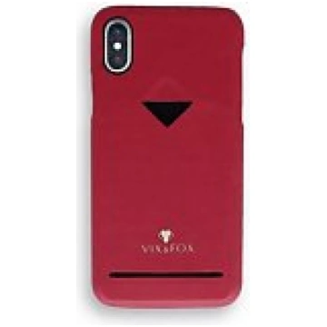 VixFox "Card Slot Back Case iPhone X/ XS" Ruby Red