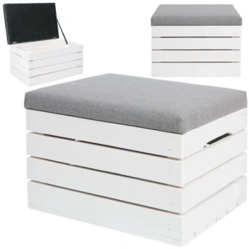 Koka pufs - lāde ISO TRADE 00003636