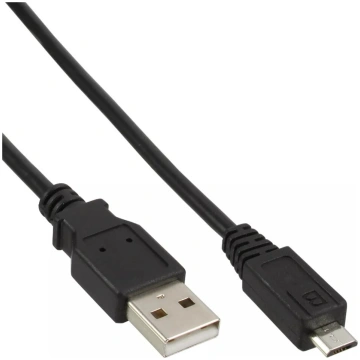 InLine Micro USB 2.0 kabelis USB Type A male / Mic