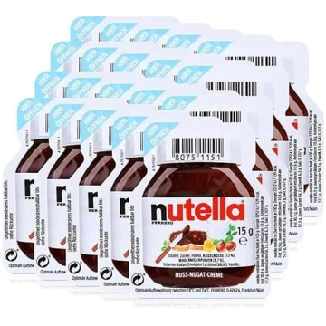 20x „Ferrero Nutella“ riekstu nuga krēma uzsmērēju