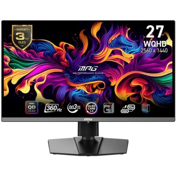 Monitor MPG 271QRX QD-OLED 26.5 inches/LED/WQHD/FL