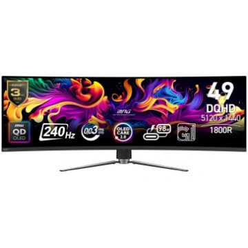 Monitor|MSI|49 "|5120 x 1440 pixels|Dual QHD|Nativ