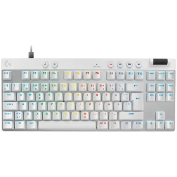 Logitech G Pro X TKL Rapid White
