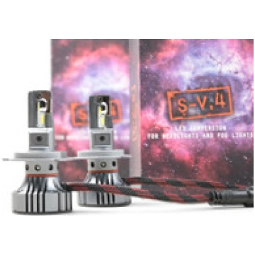 H4 / 9003 Headlight Revolution S-V.4 LED Bulbs