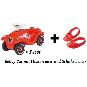 BIG Bobby Car Classic red with Whisper Wheels and