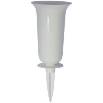 Kapu vāze 15.5cm (balta)