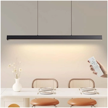 FANLG 100 cm piekaramais gaismeklis ēdamgalds LED 