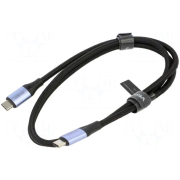Cable | USB 4.0 | USB C plug,both sides | nickel p