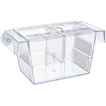 Liela nārsta kaste akvārijam, caurspīdīga zivju au