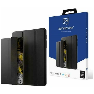 3MK Soft Tablet Case for Samsung Tab S9 FE+ Black