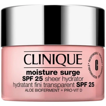 Clinique Moisture Surge SPF25 caurspīdīgais mitrin