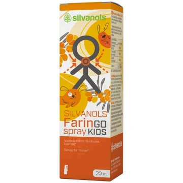 FARINGOSPRAY Kids sprejs, 20 ml