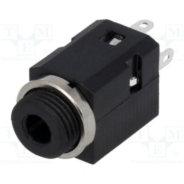Connector: Jack 3,5mm; socket; female; stereo; way