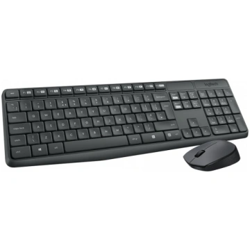 LOGITECH MK235 Wireless Keyboard and Mouse - GREY 