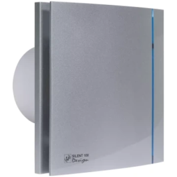 Ventilators SILENT DESIGN 100 CHZ SILVER mitruma s
