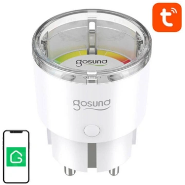 Gosund viedā kontakligzda SP111, 3680W, 16A, 230V,